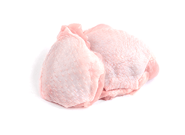 Muslos de Pollo de Alta Calidad - 1kg en paquete con 2 a 4 unidades, ideales para comidas sabrosas.