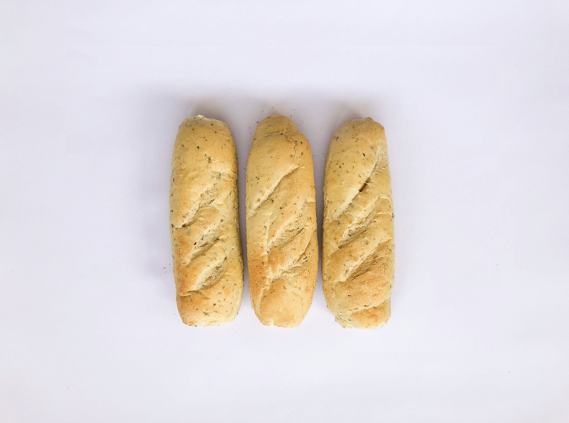 Baguette Finas Hierbas 5ud - Pan crujiente con finas hierbas