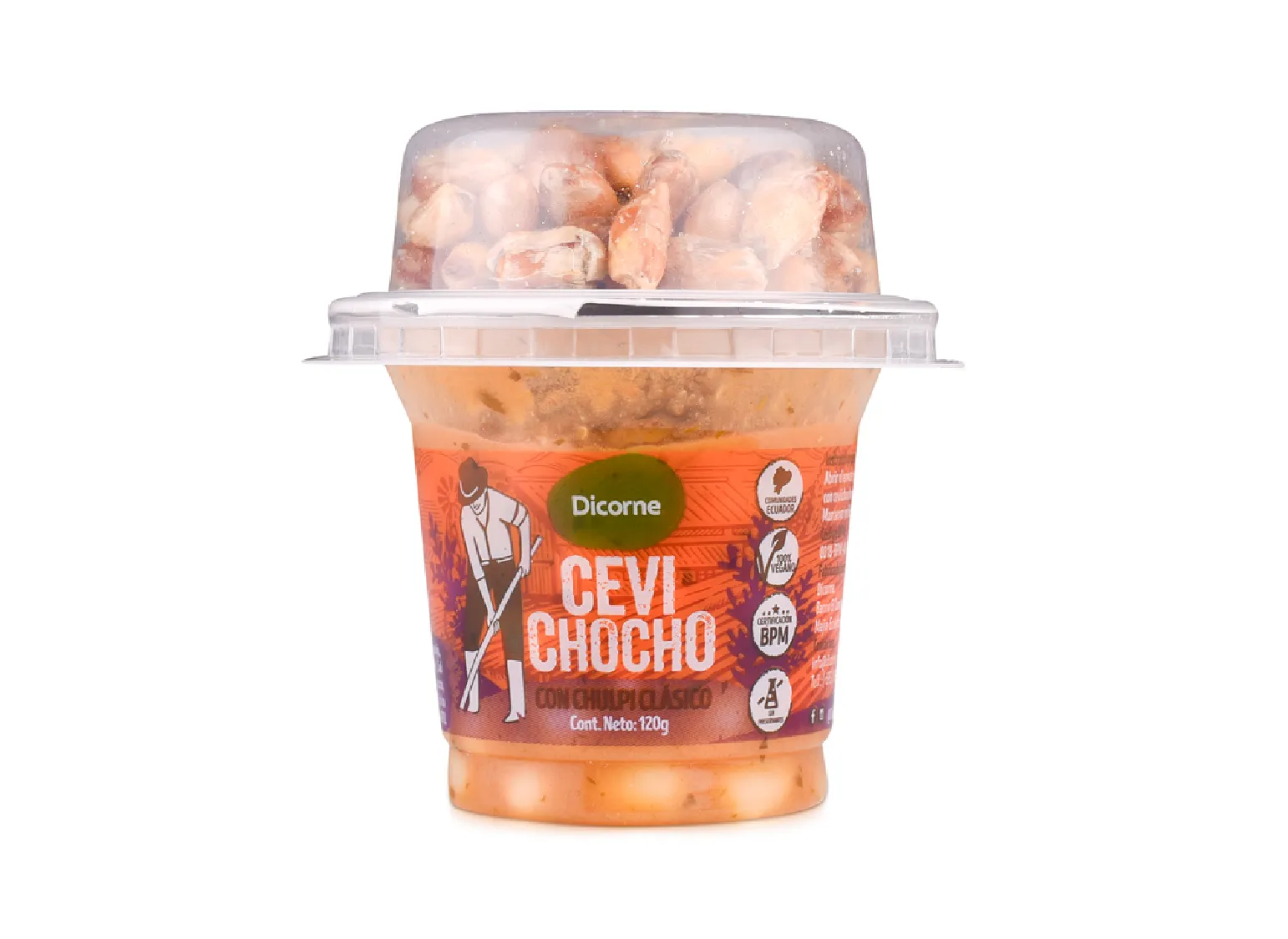 Cevichocho 120g - Delicioso ceviche de chocho, ideal para un snack saludable