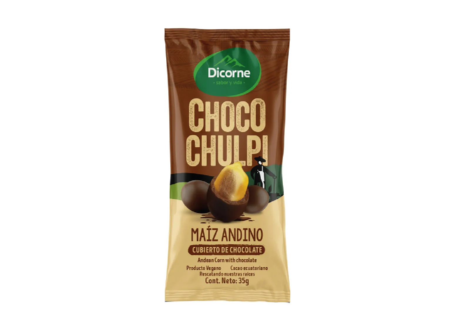 Chocochulpi 35g - Snack de chocolate delicioso y perfecto para cualquier ocasión