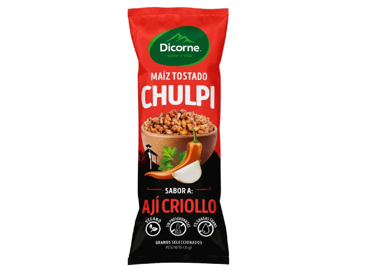 Chulpi Aji Criollo 35g en paquete