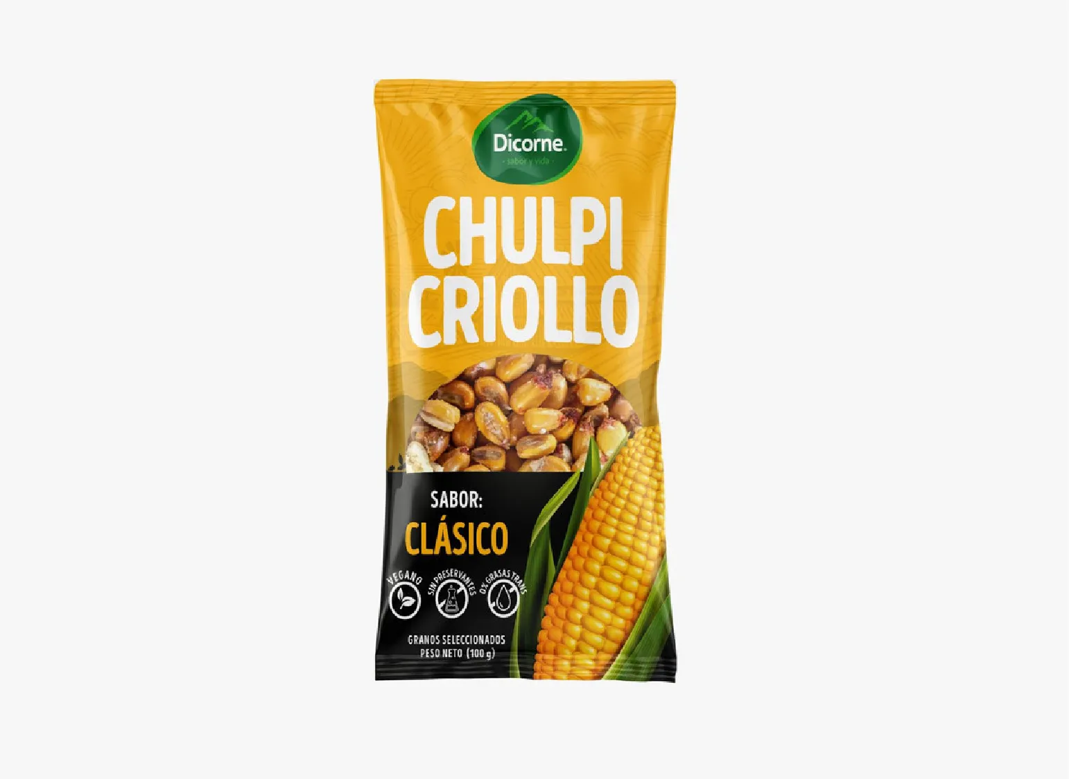 Chulpi Clásico 100g - Snack crujiente de maíz de sabor tradicional