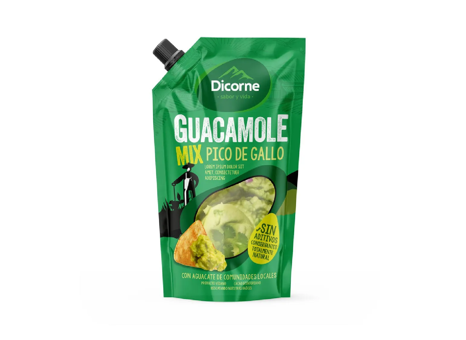 Guacamole Mix Pico de Gallo 200g - mezcla fresca para guacamole con sabores auténticos