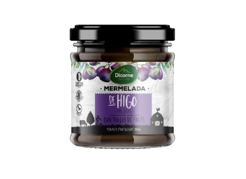 Frasco de Mermelada de higo 250g con sabor natural y artesanal